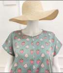 TC-98347 Home Dress Panjang Busui friendly daster murah  bahan premium batam