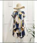 TC-98345 Setelan Pendek Busui friendly daster murah batam