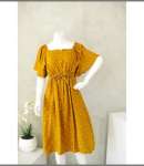 TC-98346 Mika dress busui friendly (ritsleting) murah bahan premium batam